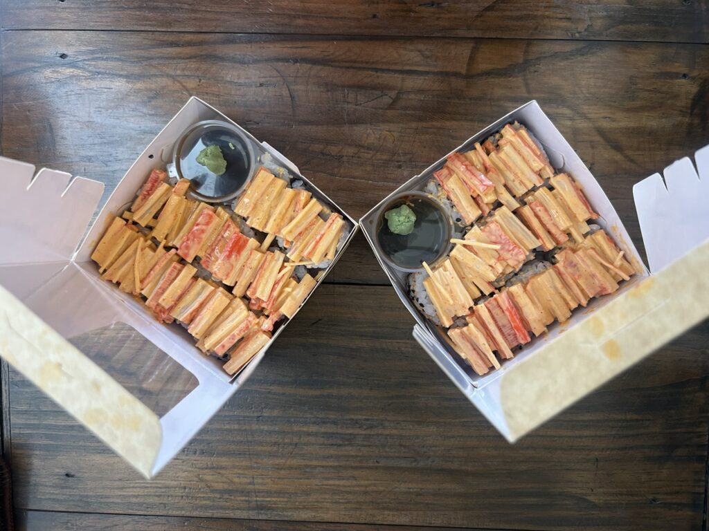 spicy crab from Kanzen