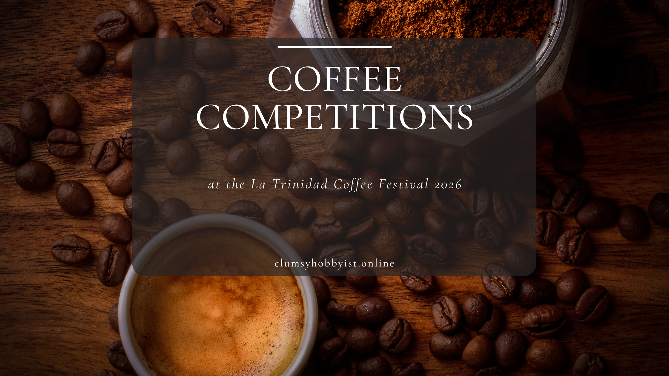coffee competitions at the LTB Coffee Fest 2026