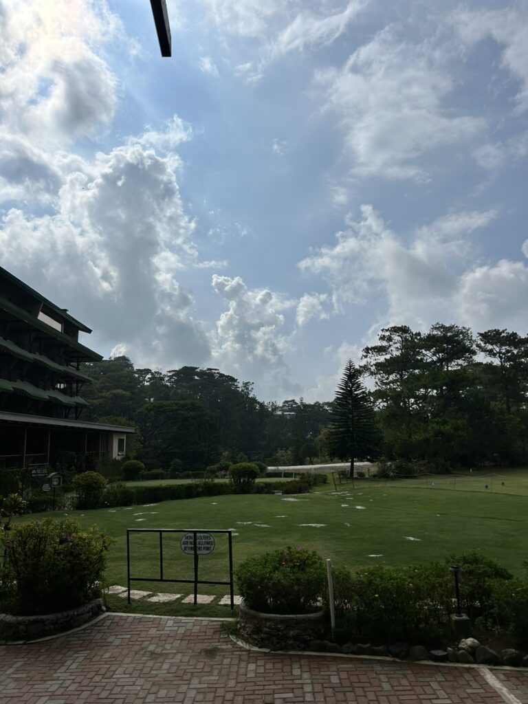 Baguio country club sky - featured image